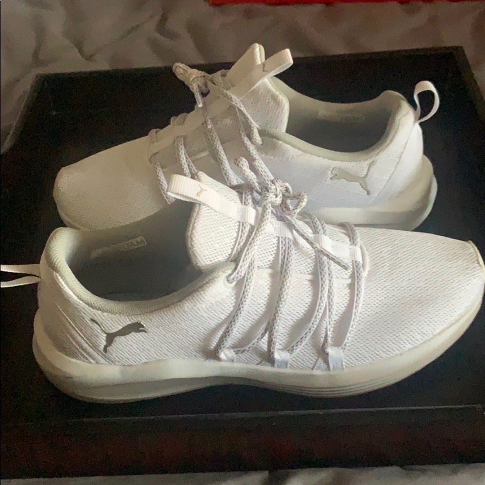 One pair of soft foam puma athletic shoes